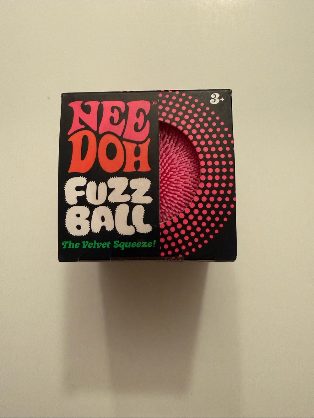 NeeDoh Fuzz Ball - Pink Velvet Squeeze 🩷